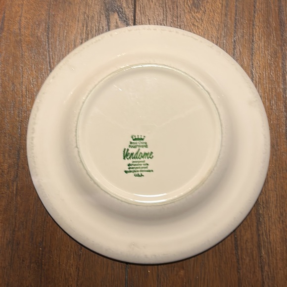 Vintage Brown Transferware 10 inch Plate by Vendome Royal China Mum Pattern - Picture 9 of 13